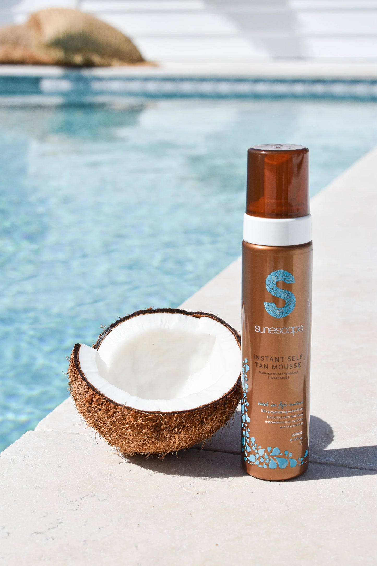 Instant Self Tan Mousse 250ml WEEK IN FIJI (MEDIUM)